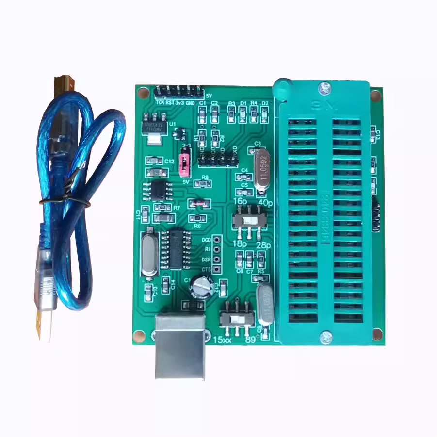 Programador de microcontrolador STC, programador ISP, grabador de programa, chip USB a TTL