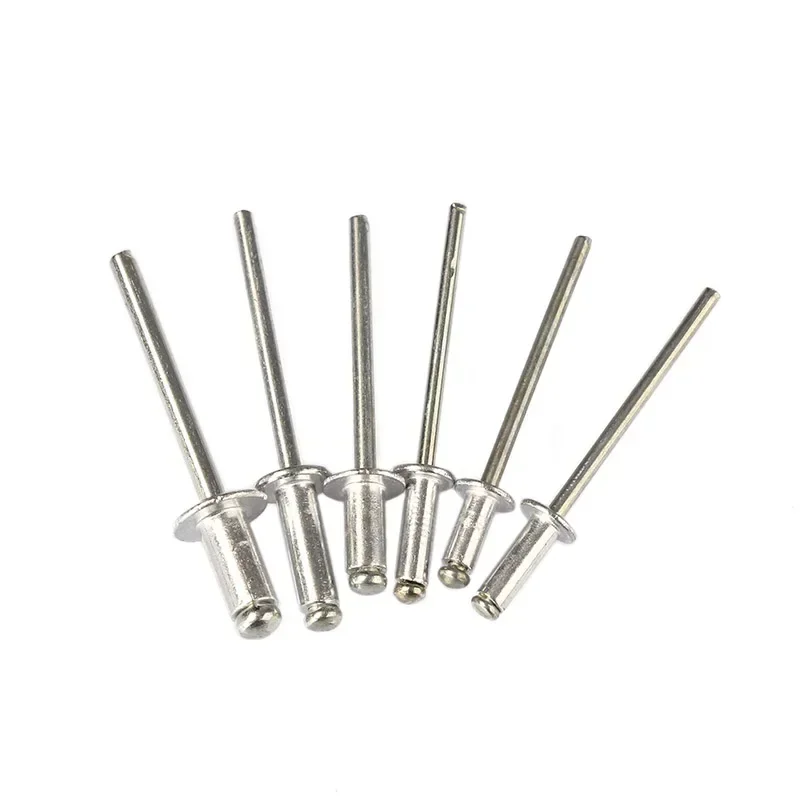 Pistola rebitadora manual profissional, 120 peças, conjunto de alicates de rebite cego resistente para projetos automotivos e domésticos diy