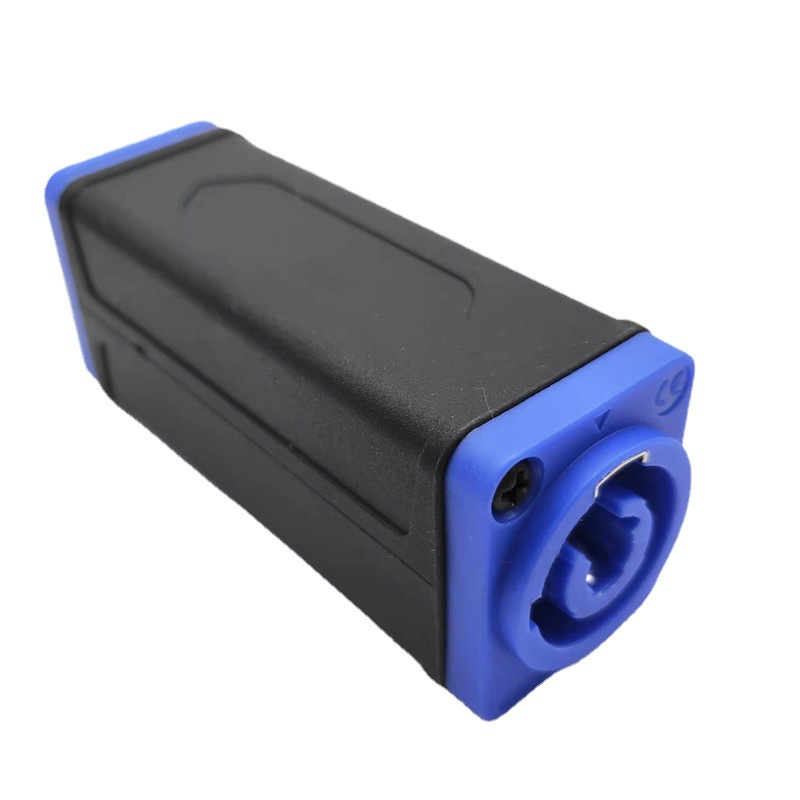 Conector de acoplador powercon, 4 unidades, fonte de alimentação, cabeça de extensão para luz de palco, luz led dmx512, conector de alimentação de luz