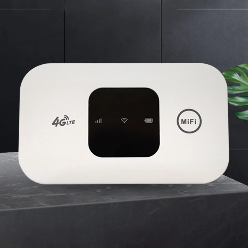 4G Pocket WiFi Router แบบพกพา Hotspot 150Mbps โมเด็มไร้สายพร้อมซิมการ์ดสล็อต 4G Wireless Router ครอบคลุมกว้าง