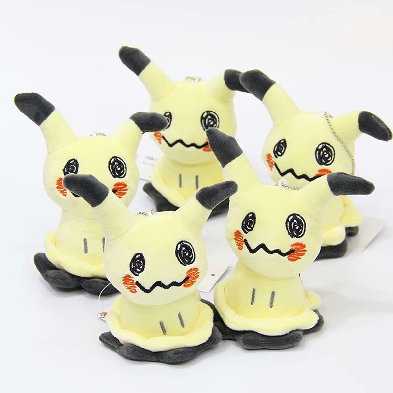 10Cm Anime Pokemon Dễ Thương Mimikyu Móc Khóa Sang Trọng Pikachu Nhồi Bông Gengar Hoạt Hình Món Đồ Chơi Thú Nhồi Bông Búp Bê Đồ Chơi Quà Tặng