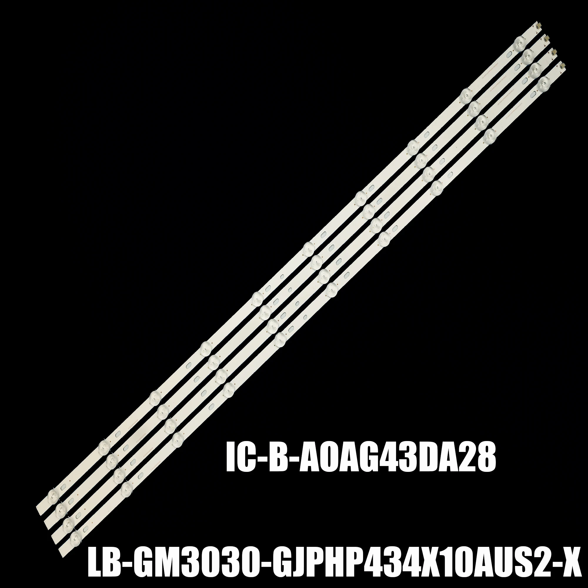 Светодиодная подсветка для 43PUS7555 LB-GM3030-GJPHP434X10AUS2-X IC-B-AOAG43DA28 43PUS7505 43PUS6554/12 43PUS6504 43PUS7505/60