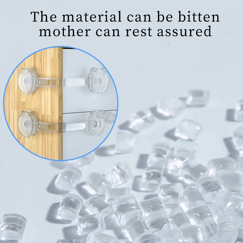 5 ชิ้นเด็กความปลอดภัยป้องกันล็อคป้องกันเด็กลิ้นชักบ้าน Anti - เปิดตู้เด็กประตูตู้เย็นความปลอดภัยล็อคหัวเข็มขัด