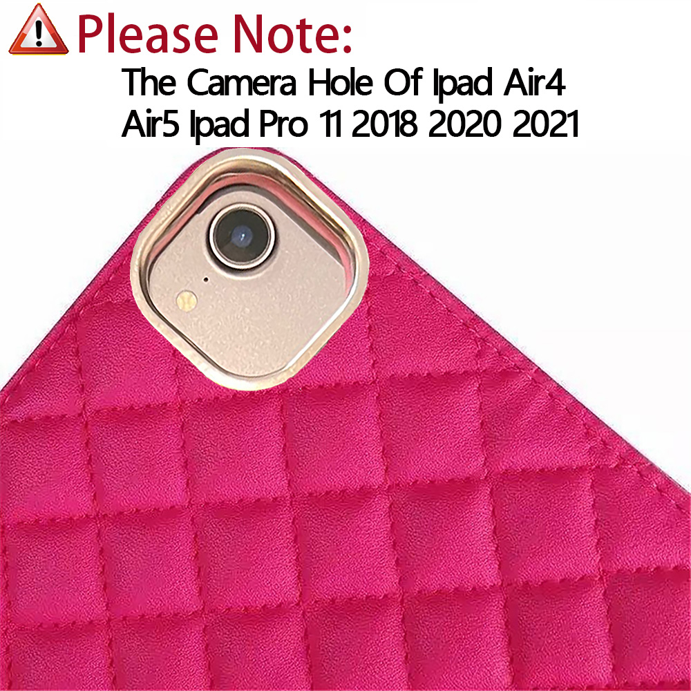 Чехол Funda для iPad 7th 8th 9th 10. Gen iPad Air4 Air5 iPad Pro11 Air11 A16 Подставка из овечьей кожи Smart Case iPad 9.7 2017 2018 Coque