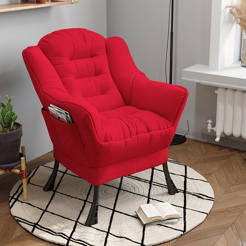 Neue Wohnzimmer Stühle Lazy Leisure Home Licht Zurück stuhl sofa stuhl Schlafzimmer Hause bequeme Sofa Stuhl Sessel mit Fußstütze