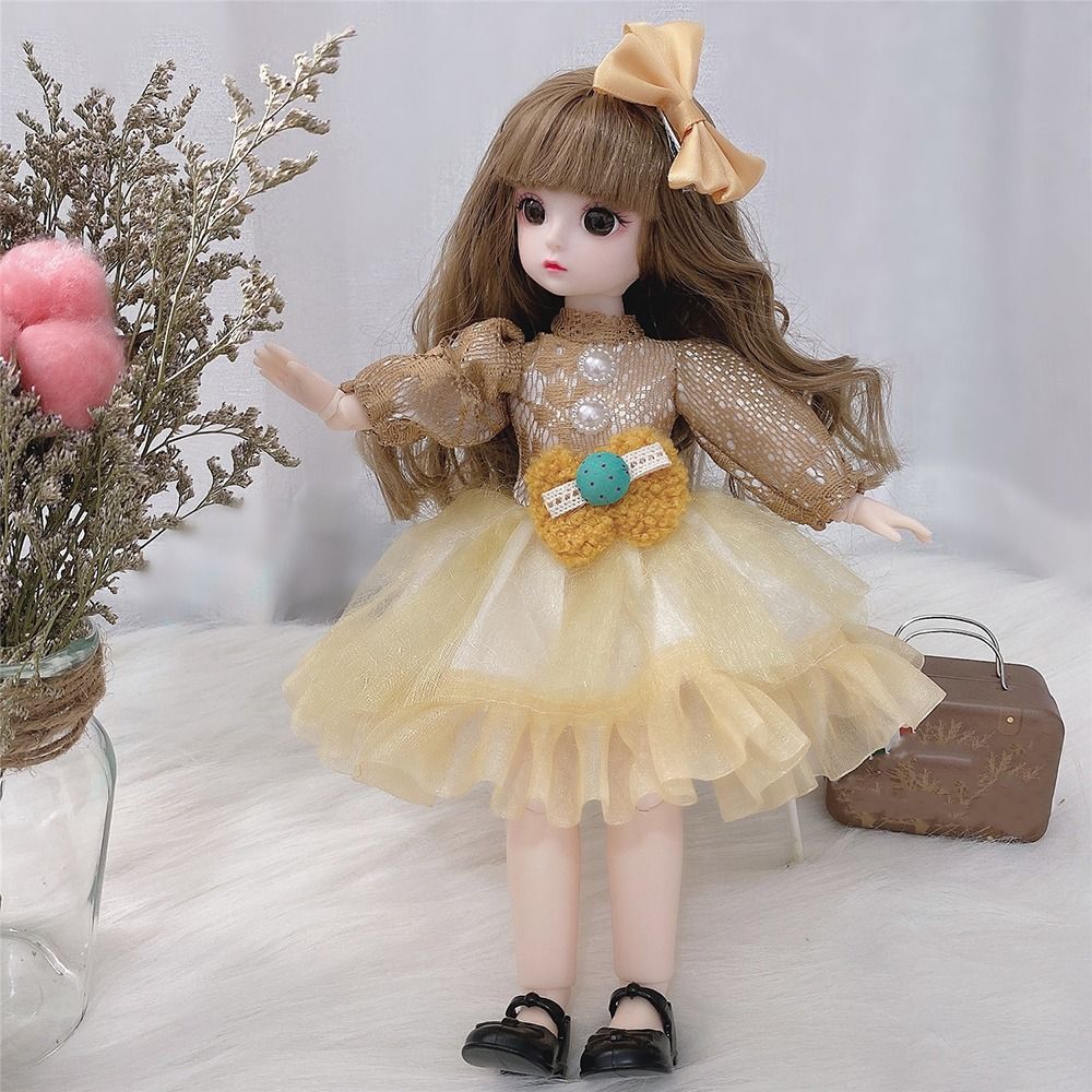 Одежда для куклы 30 см, комплект модной одежды для куклы 1/6 BJD, красивое платье, шляпа, зимнее пальто, игрушка для девочек, подарок, аксессуары для кукол, праздничный подарок