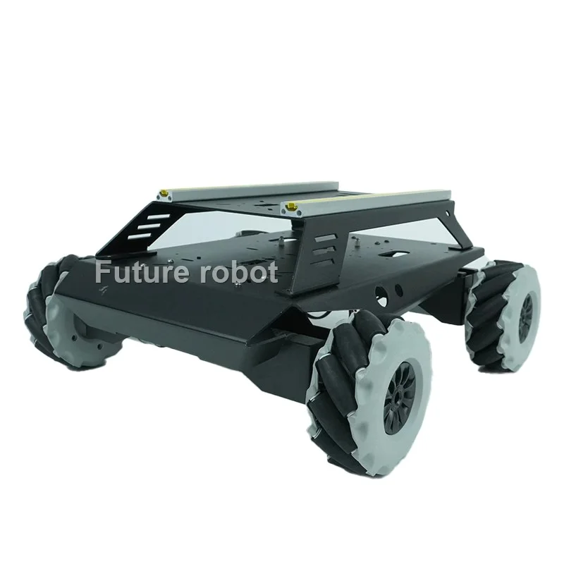 40–60 kg Last, RC-Tank, robustes Mecanum-Rad, omnidirektionaler Roboter, 12 V/24 V Motor, Metallgehäuse für Forschung, programmierbarer Roboter