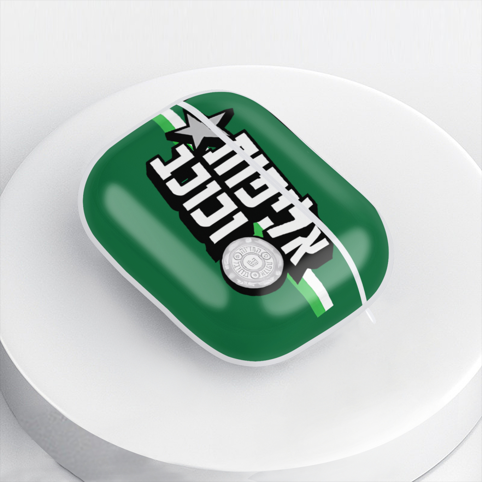 MHFC Maccabi - Haifa Green Apes Case for AirPods 1 2 3 Case