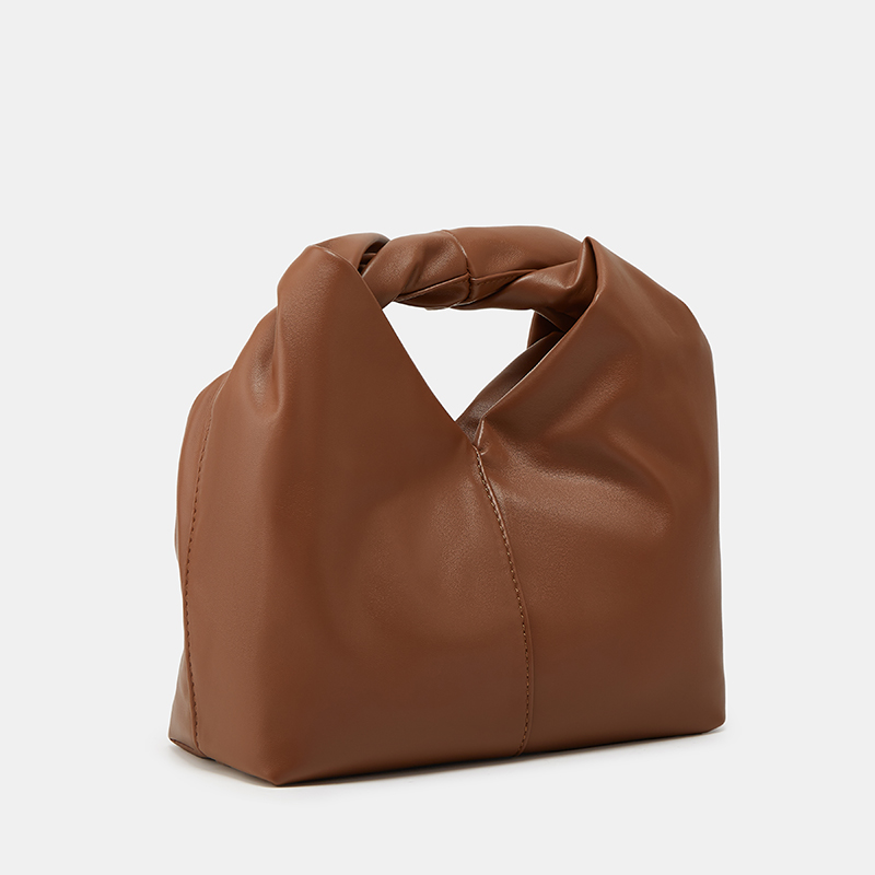 Retro lunchboxbag2024newhandbaglightsmall squarebag solid color leisure insulation Lunch bag