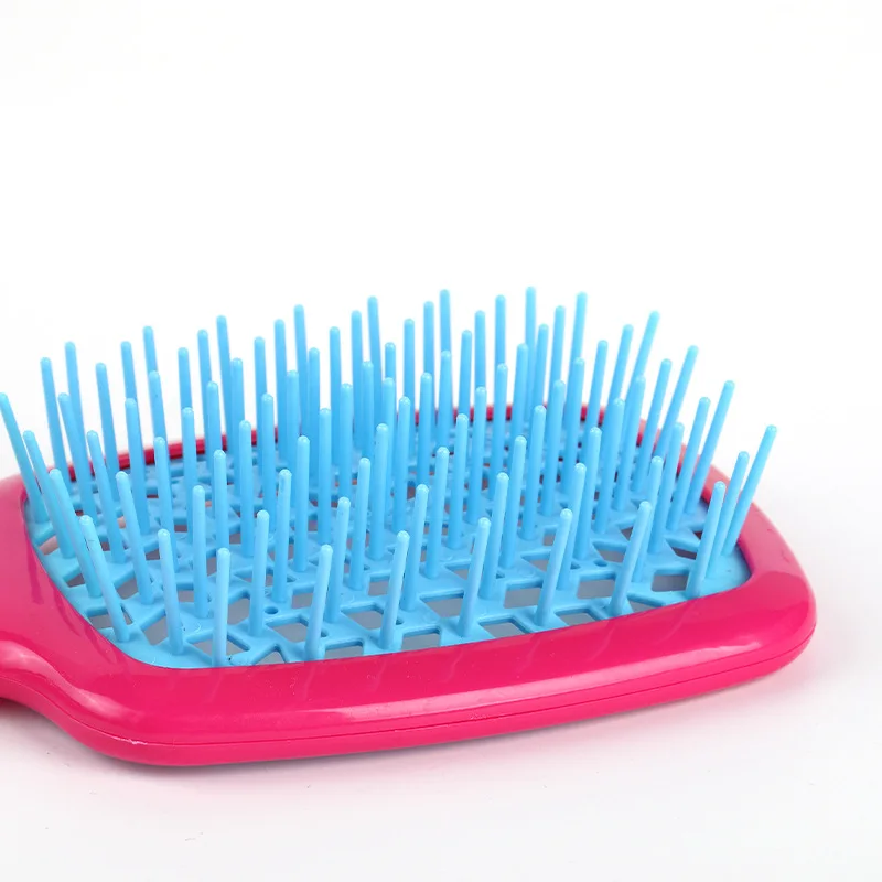 Pettine a cuscino d'aria Pettine per capelli aggrovigliati Spazzola per capelli Massaggio Antistatico Scava fuori Spazzole per capelli ricci bagnati Strumento per lo styling del barbiere