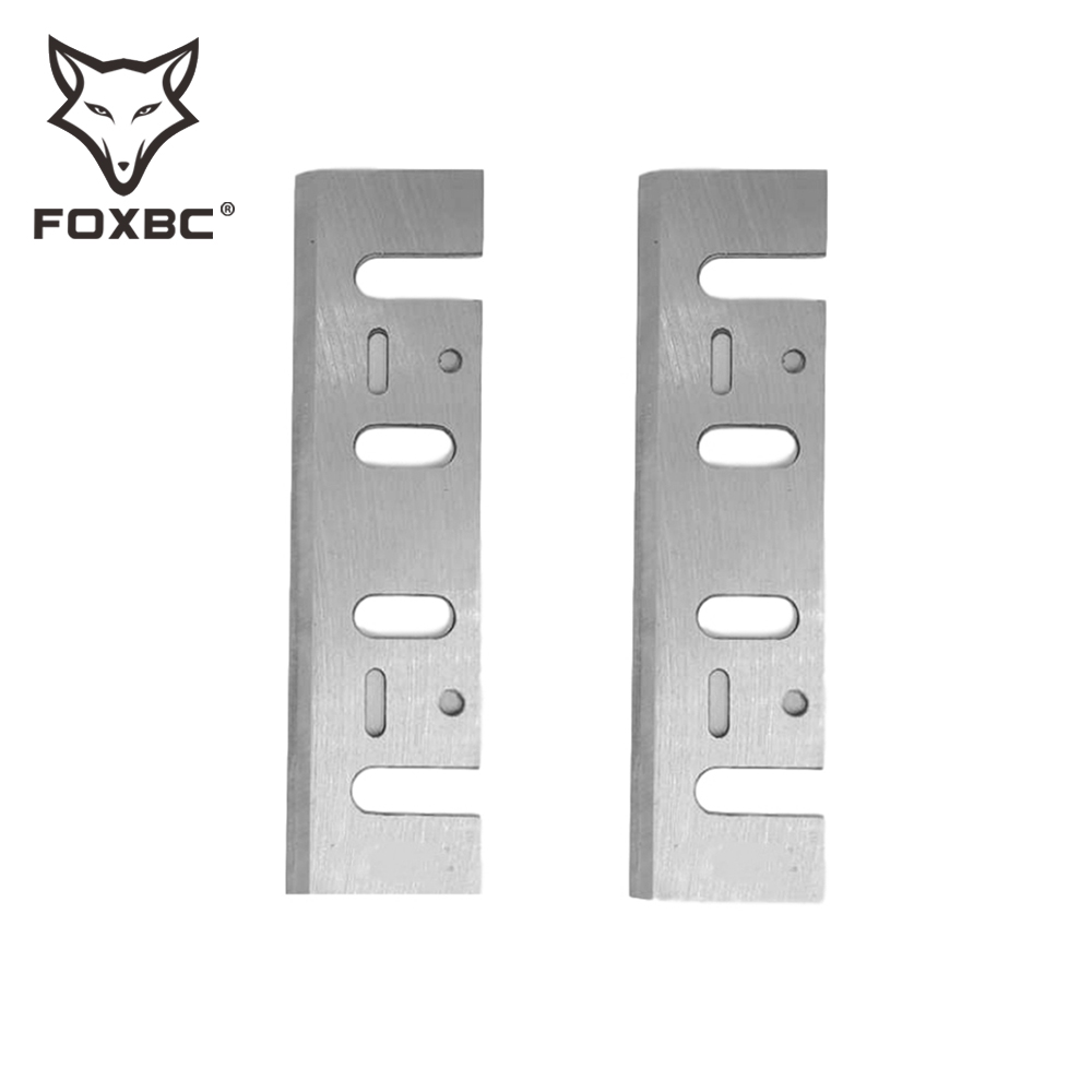 FOXBC 110mm HSS 플레너 블레이드 Makita 1911B 1912B 1002BA, Interskol Electric 110x29x3mm 플레너 나이프 공구 4 개