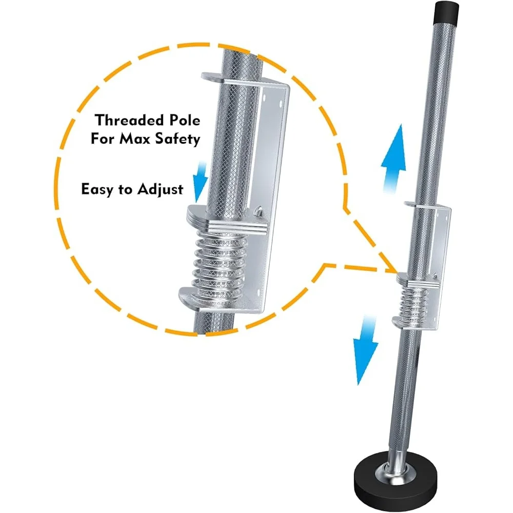 Ladder Levelers Type II I IA Adjustable Anti-Slip Extension Legs Ladders Up to 32 Inches Heavy Duty Steel Installation Tools
