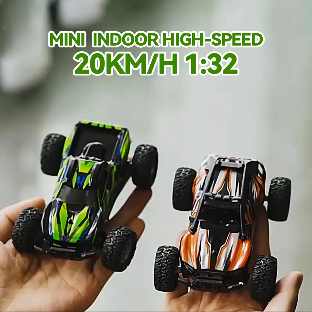 1:32 ミニ RC カーリモートコントロールカー 20 キロ/h オフロード高速レーシング屋内ドリフト加速子供の電動おもちゃのクローラー