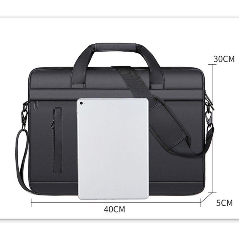 Borsa da uomo valigetta da lavoro borse a tracolla in pelle di marca famosa borsa da ufficio impermeabile borsa per laptop da 15 pollici