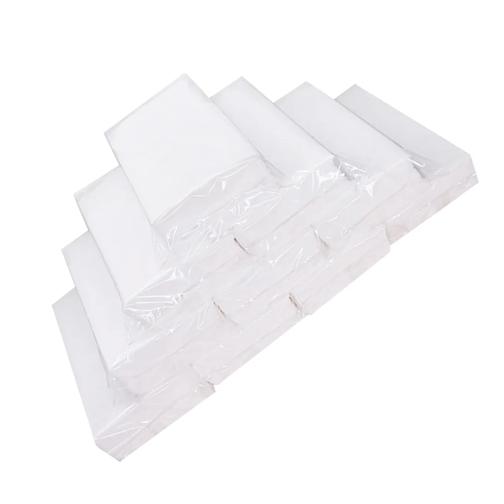 10 confezioni di tovaglioli in tessuto sfuso fazzoletti di carta usa e getta lotti tovaglioli tovagliolo per hotel tovagliolo KTV tovagliolo per ristorante (bianco 90