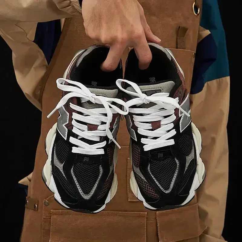 2025 new style,Versatile Dad Shoes Millennium Elephant Hooves Grey Brown Tall Men's and Women's Running shoes Anti-slip column