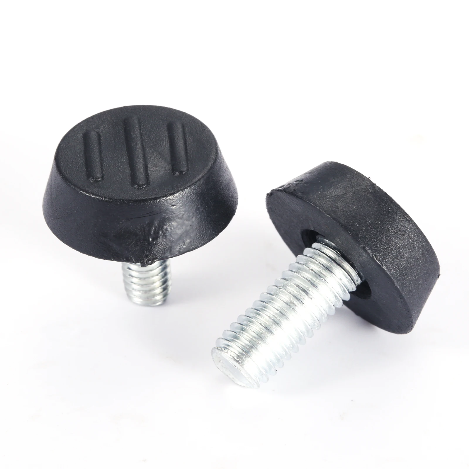 10Pc Black Furniture Legs Anti-slip Foot Riser Adjustable Height Plastic Base Table Cabinet Leg Pad Feet Leveler Floor Protector