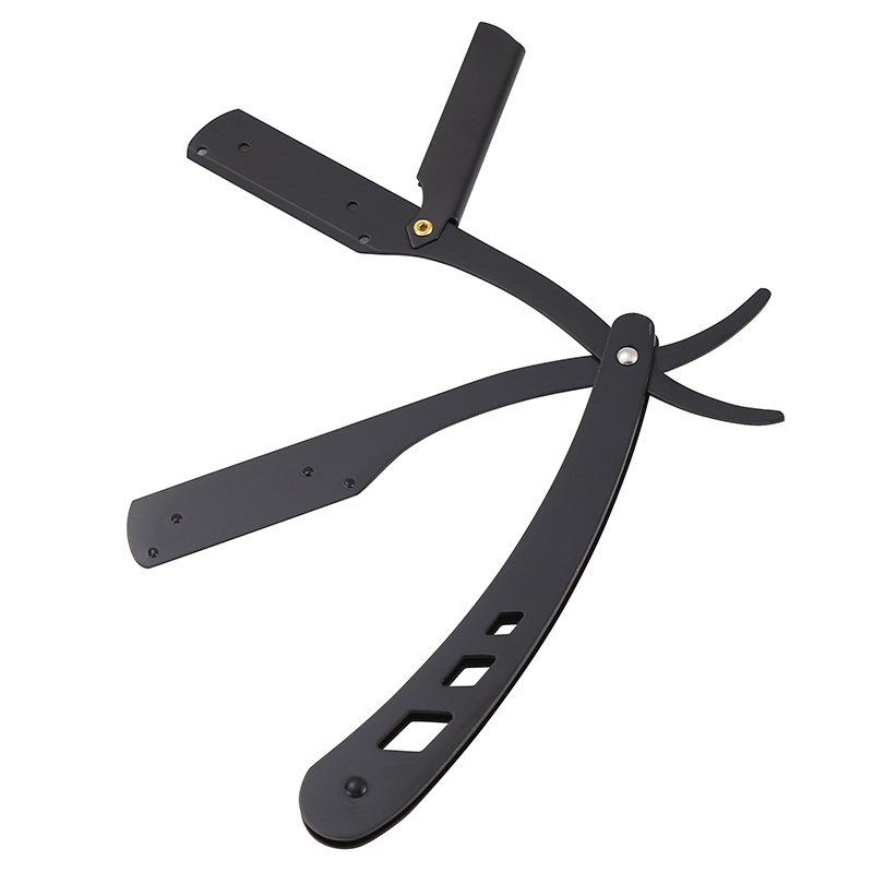 New Professional Hairdresser Shaver Men's Barber Razor Haircut Tools Metal Stainless Steel Universal Single-edged Blade