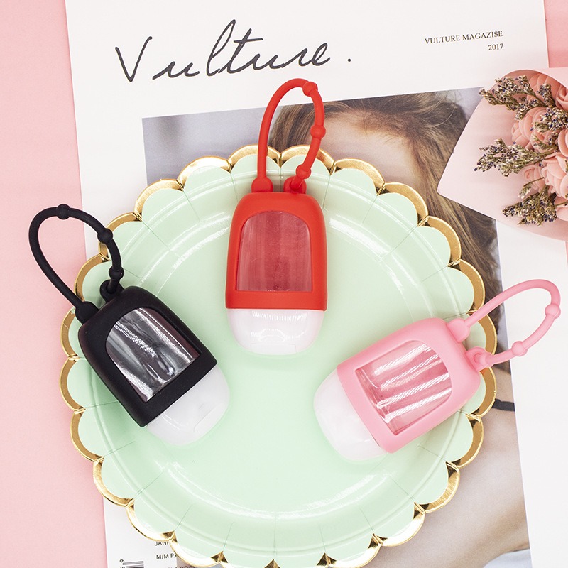 Silikon-Parfüm-Hülle, tragbarer Silikon-Händedesinfektions-Hülle für den Außenbereich, Parfüm-Hülle für ein Auto-Parfüm