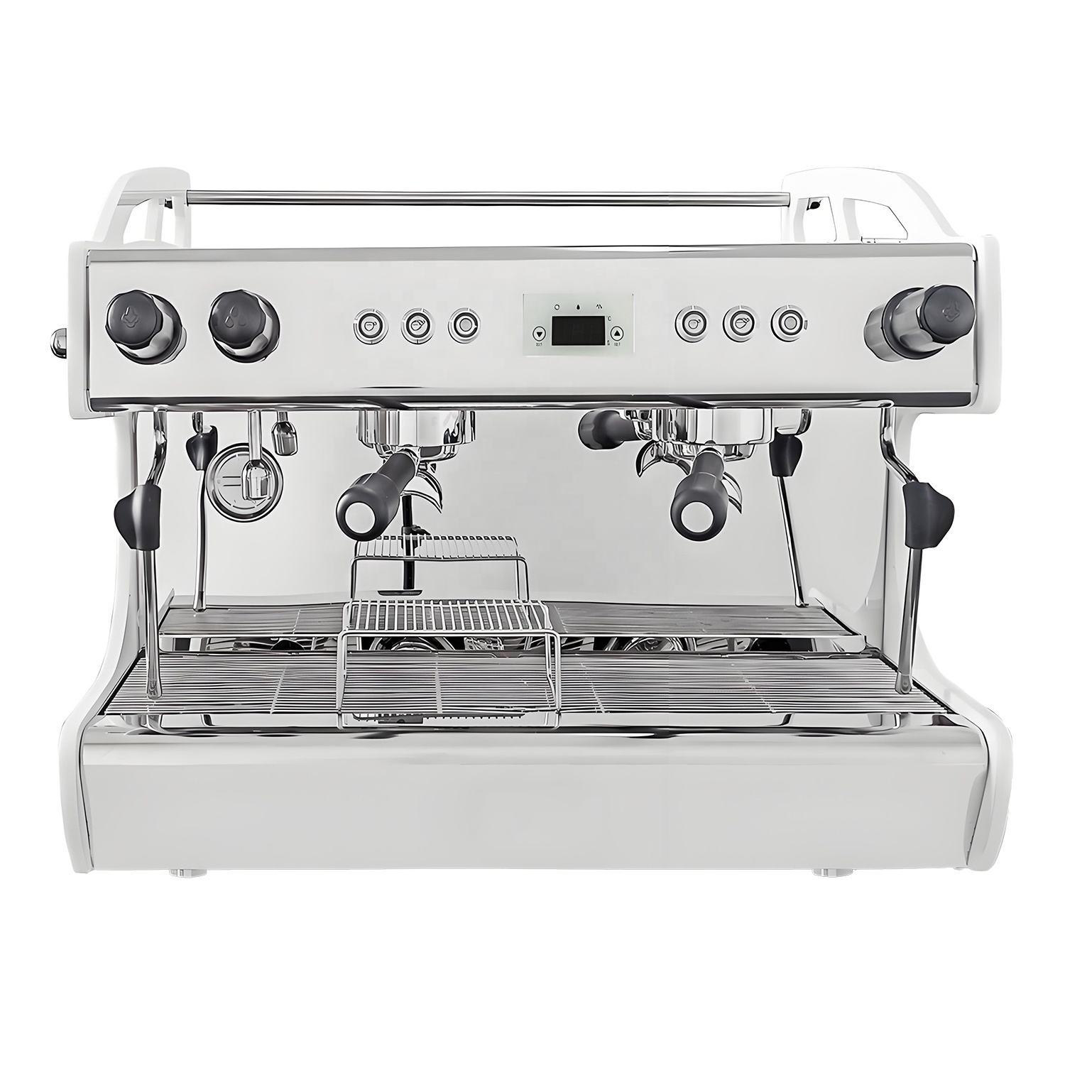 ST In Stock 2 Groups Rotary Pump Commercial Professional Semi Automatic Coffe Cafe Cafetera Coffee Espresso Machine