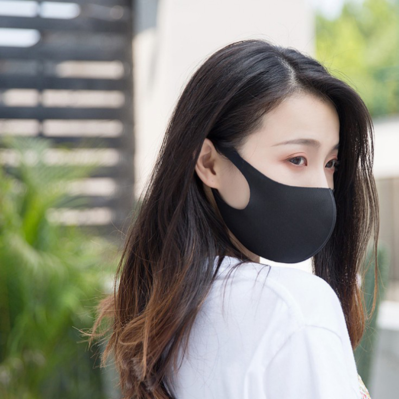 Máscara Respirável De Seda De Gelo De Verão, Secagem Rápida, Máscaras Dustproof, Máscara De Protetor Solar Ao Ar Livre, Toalha Lavável De Rosto Rosa Suave, Atacado