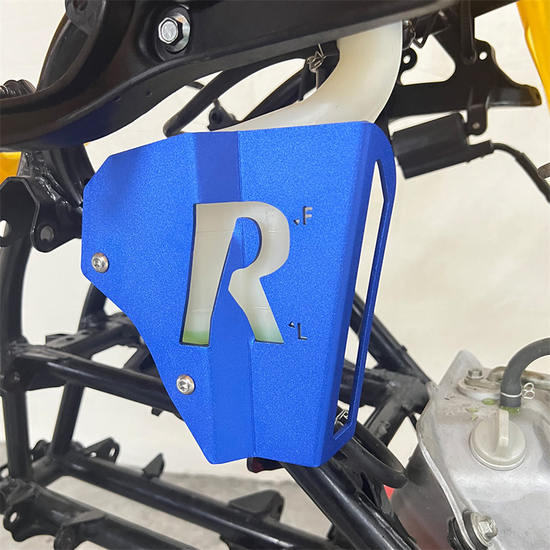 Capa protetora de alumínio para tanque de expansão de motor atv, para yamaha raptor 700 2006-2011 2013-2020 700r 2012 2016-2020