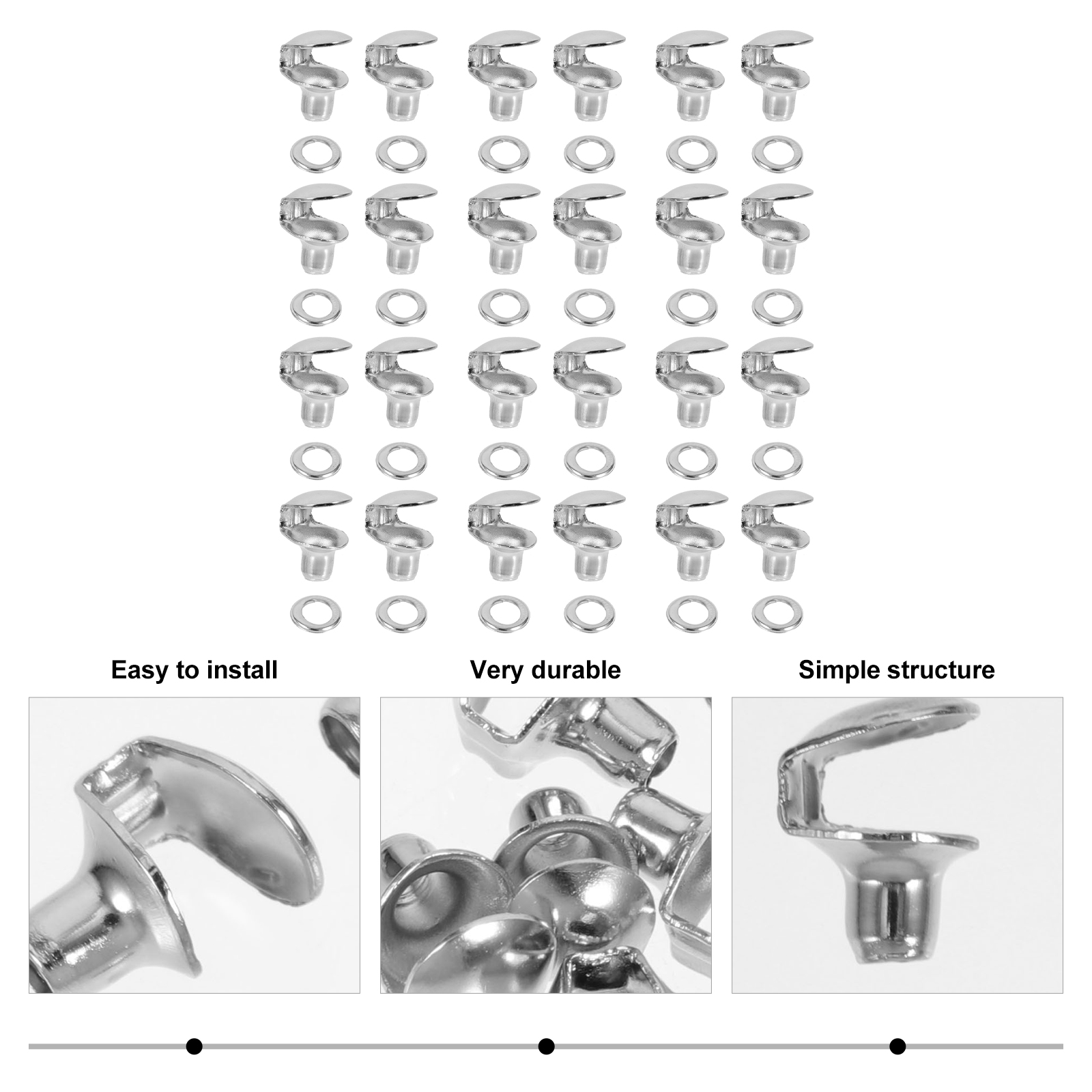 Gancho com junta fivelas de renda cadarço gancho botas ilhó sapato ilhós caminhadas kit diy fivela de metal acessórios reparação substituição