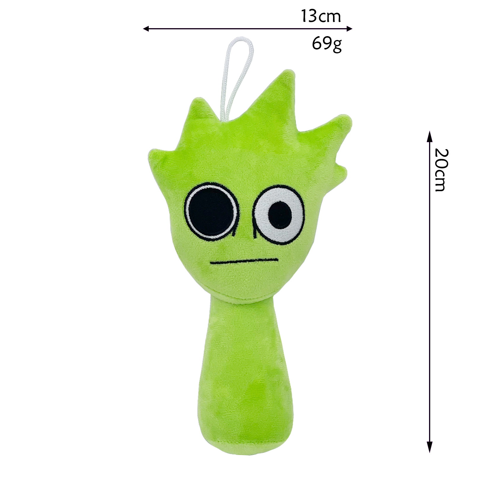 Nuevos juguetes de juego de terror de peluche Sprunki, almohada de peluche suave y bonita de dibujos animados para chico, regalo de cumpleaños y Navidad, muñecos rellenos para niños