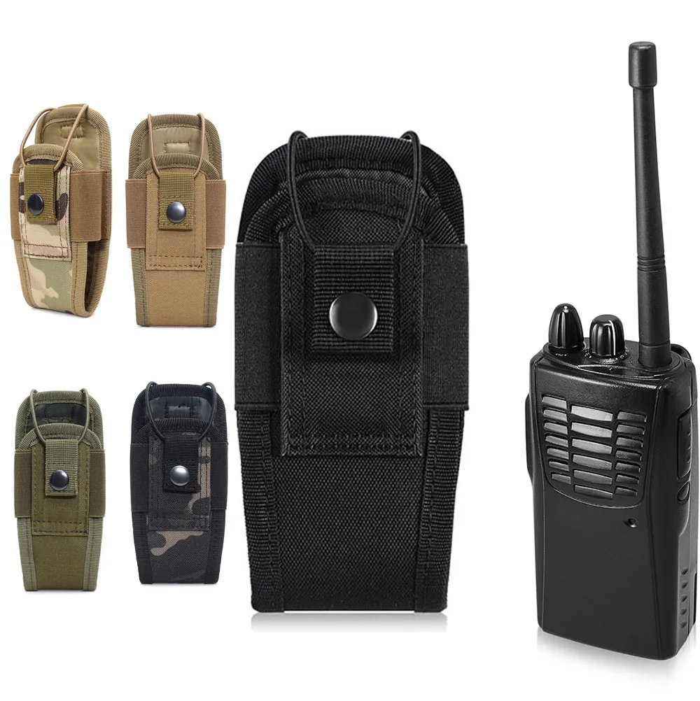 Universal Radio Holster für Duty Gürtel Weste Radio MOLLE Tasche Taktische Walkie-Talkie Tasche für Jagd Camping Abenteuer