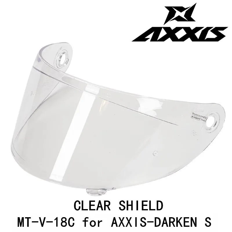 Moto ヘルメットバイザー DARKEN S AXXIS ヘルメットオリジナルアクセサリー MT-V-18C シールド