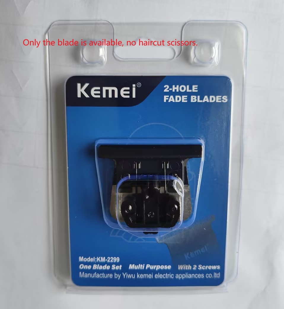 Kemei KM2299 Tagliacapelli professionale 0mm Zero Gapped Carving Clipper Tagliacapelli senza fili da uomo Macchina per tagliare i capelli elettrica
