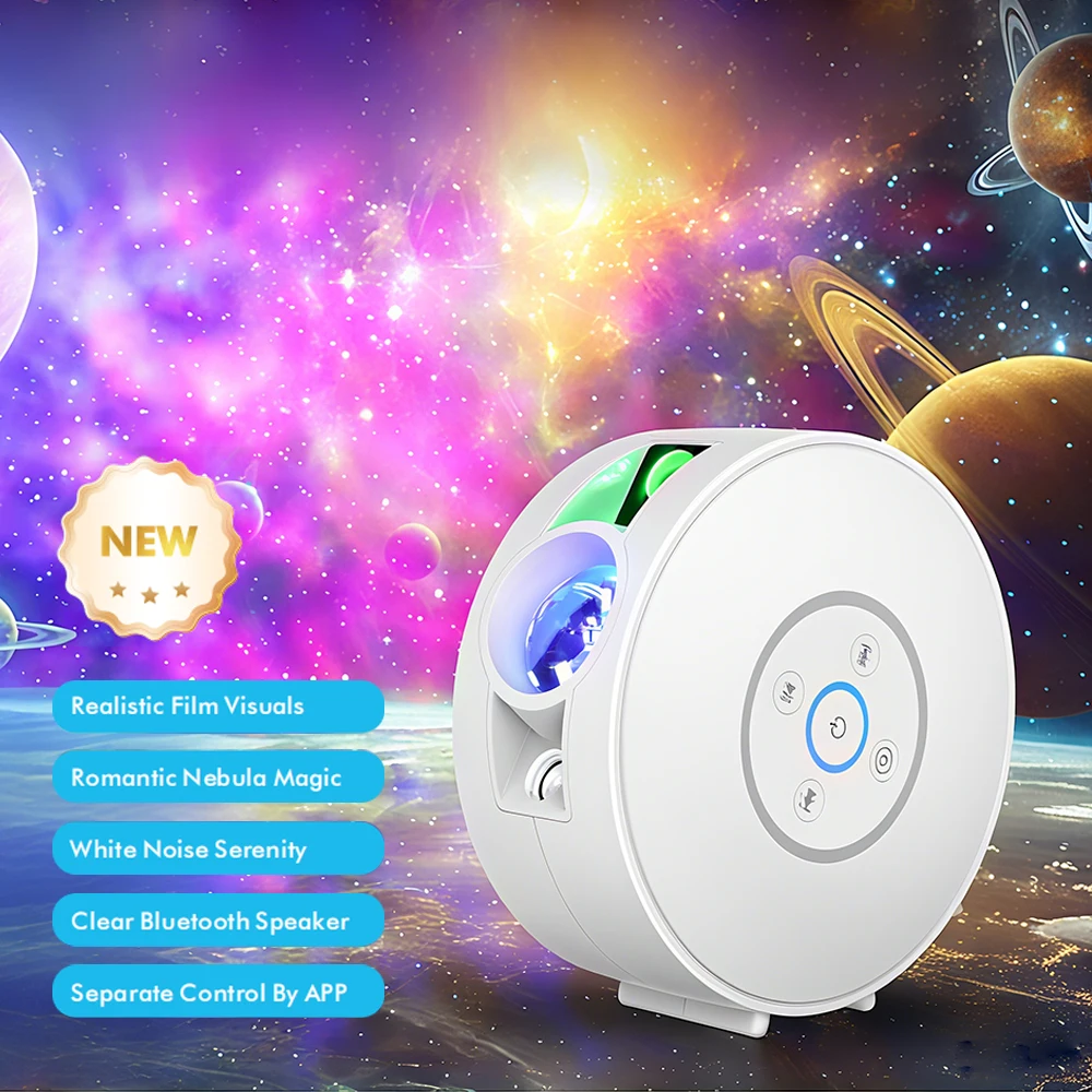 Smart Galaxy Star Projektor Nachtlicht App Gesteuert Nebula Decke Nachtlicht Für Gaming Zimmer Schlafzimmer Dekor