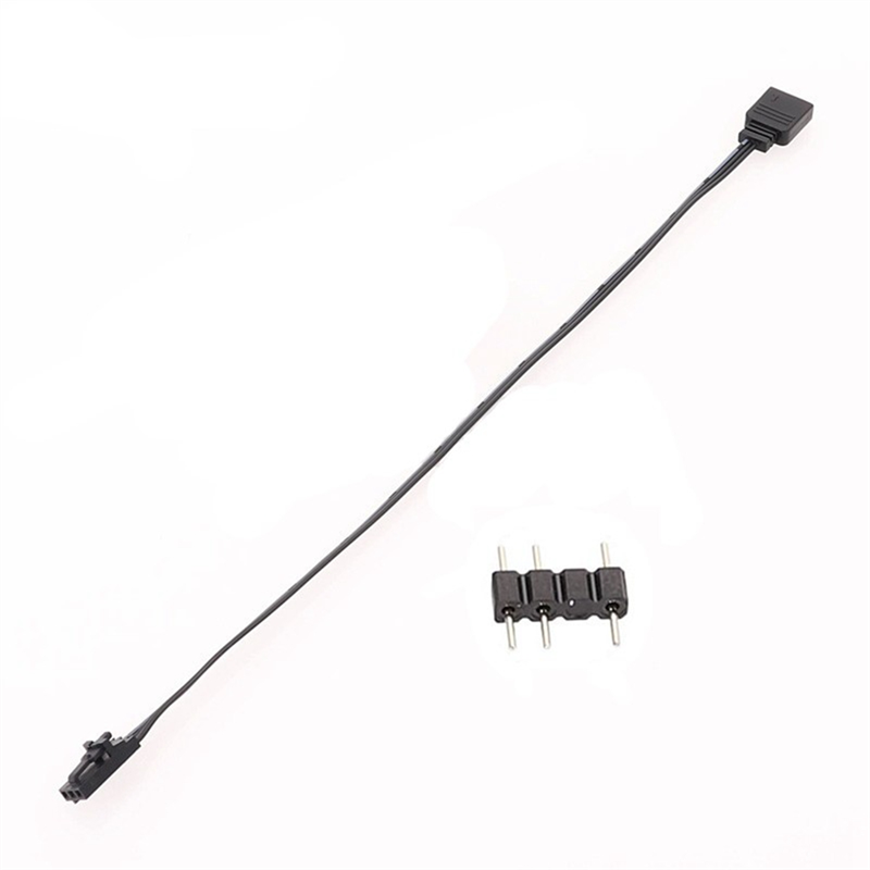สำหรับ Corsair 3PIN RGB ไปยังมาตรฐาน argb3-Pin 5V อะแดปเตอร์เชื่อมต่อสาย RGB สำหรับ Corsair พัดลม/hub/ ไฟ nod/commander