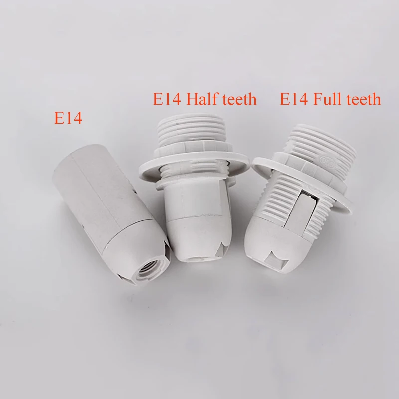 Lighting Accessories E14 E27 Bulb holder Holder Accessori Lamp Socket Luminaire Flexible Lamp Base Fitting