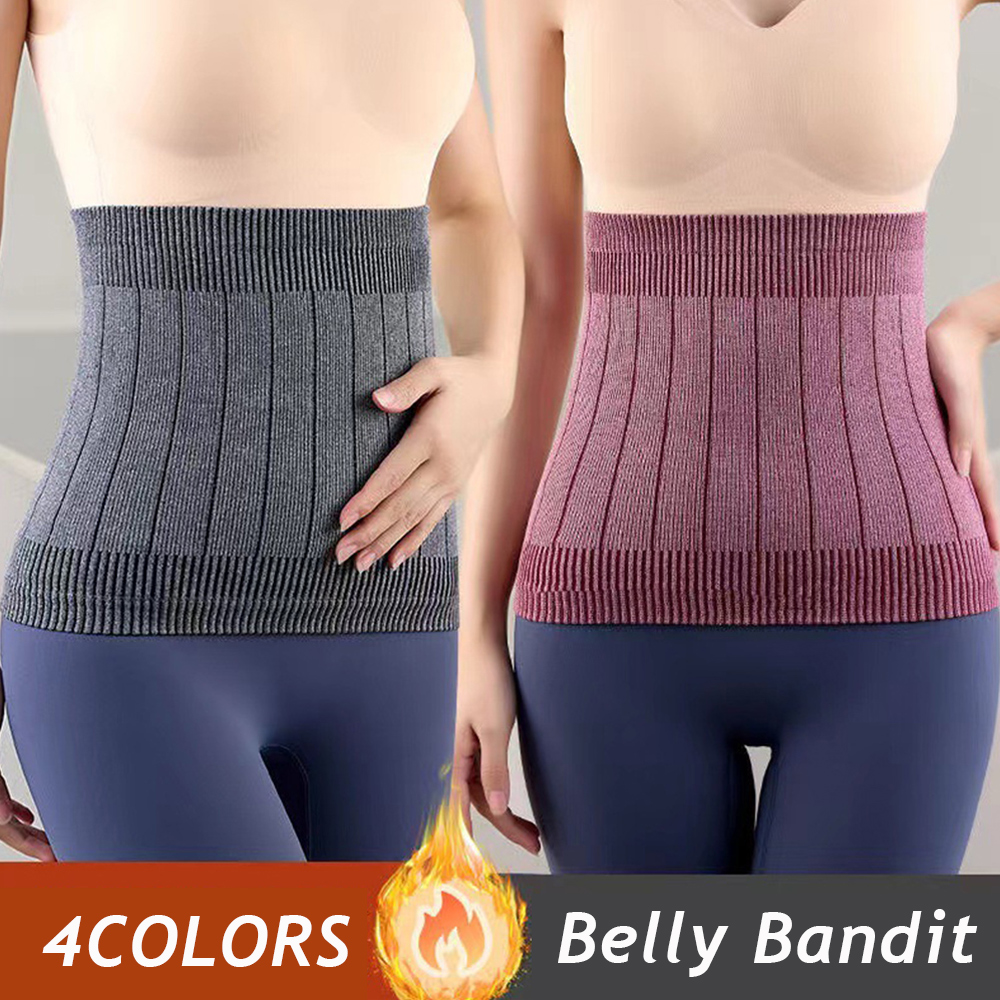 Cinturones de cintura térmicos de Cachemira para Fitness, soporte de cintura de lana, cómodo soporte Lumbar, protección contra el estómago frío, seguridad deportiva