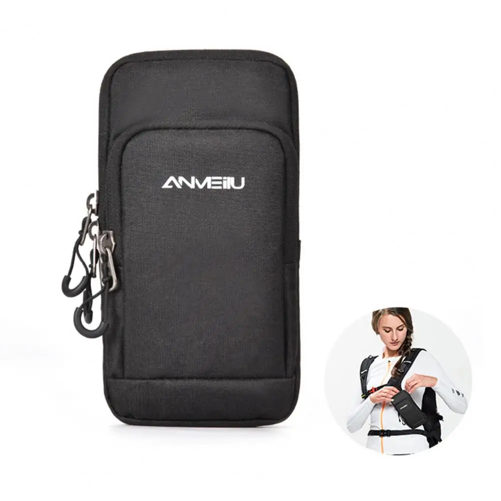 Soporte Universal impermeable para teléfono, bolsa para teléfono inteligente, funda con soporte para cinturón para mochilero, bolsa para teléfono móvil, 1 ud.