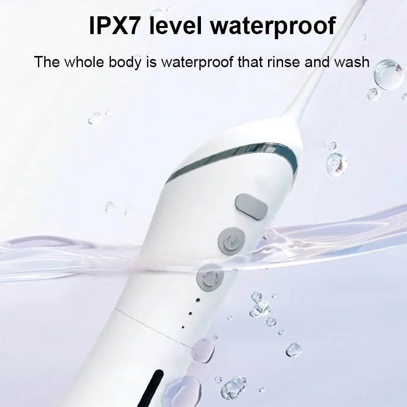 Xiaomi Răng Miệng Irrigator Nước Flosser Điện Làm Trắng Răng USB Sạc Lợi Chăm Sóc Di Động Không Dây Phản Lực Răng Máy Mới