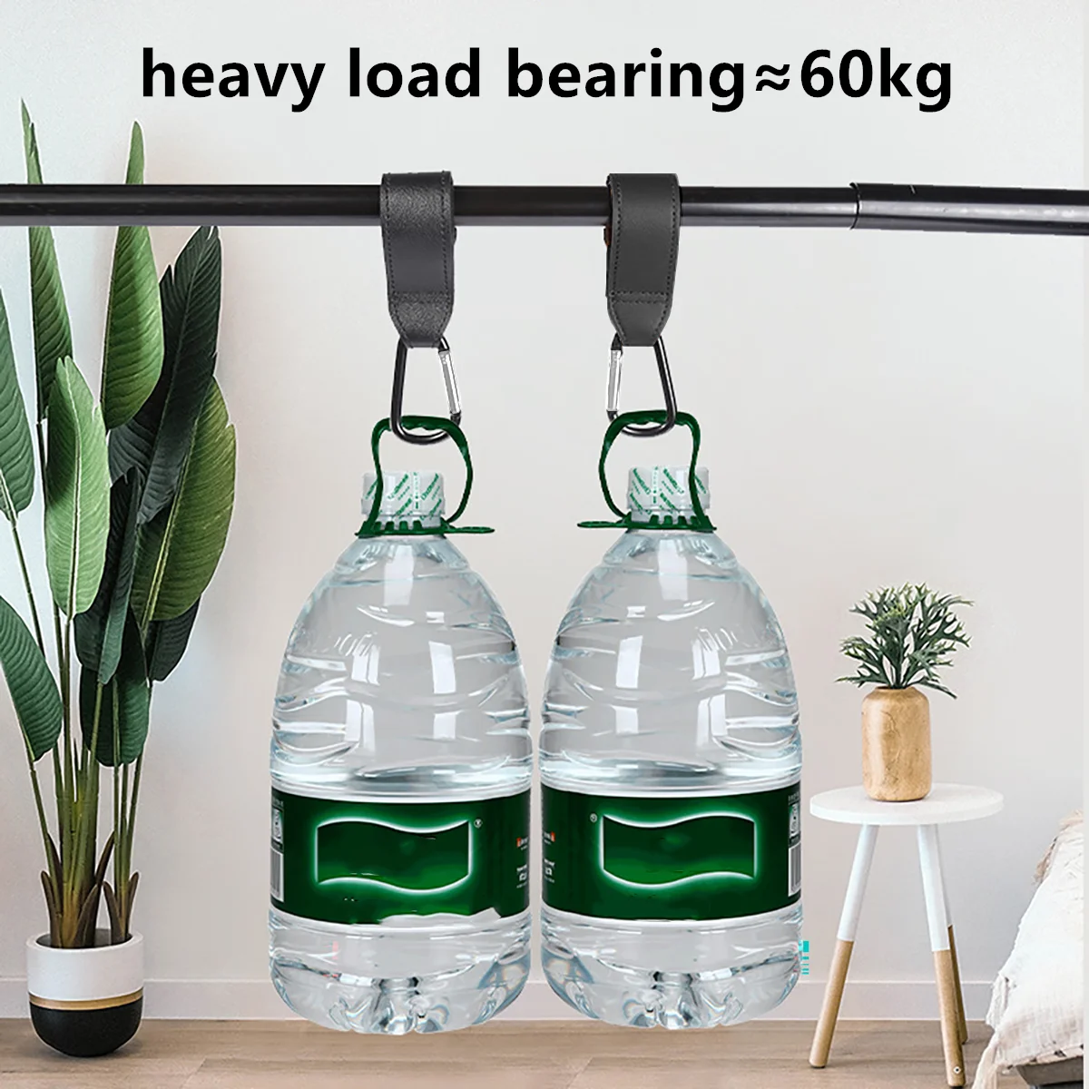 2 ชิ้น PU หนังกระเป๋าเด็กรถเข็นเด็ก hook pram หมุนได้ 360 องศาหมุนได้ cart organizer pram hook โครเชต์รถเข็นเด็กอุปกรณ์เสริม