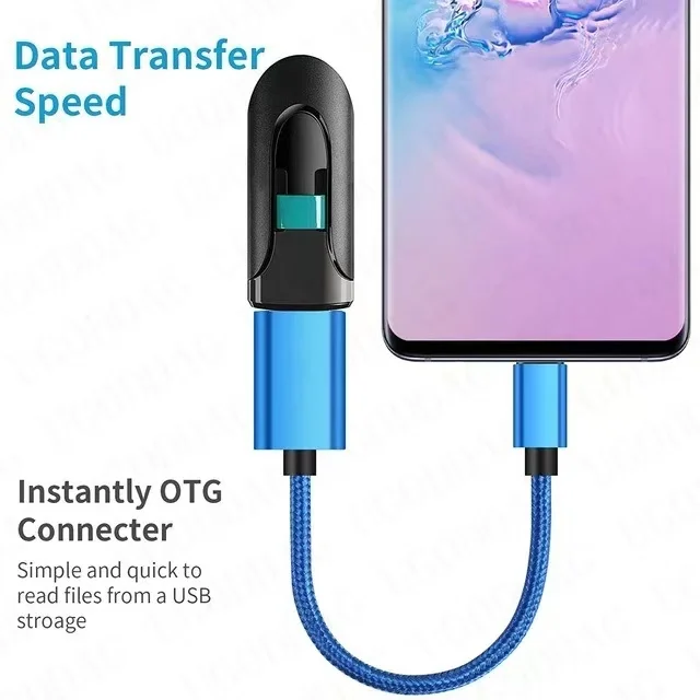 Cavo adattatore USB-C a USB OTG Cavo adattatore USB tipo C maschio a USB femmina Convertitore cavo OTG per Xiaomi Samsung MacBook Pro