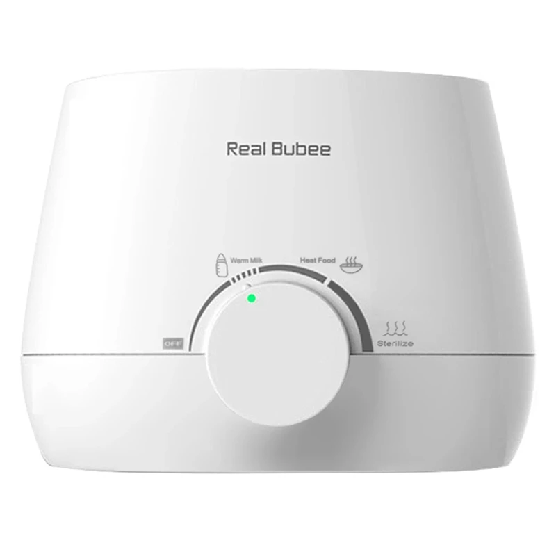 Bubee real-mamadeiras leite aquecedor, aquecedor de alimentos, 5 minutos de aquecimento rápido, controle de temperatura preciso, duplo leite aquecedor, plug UE