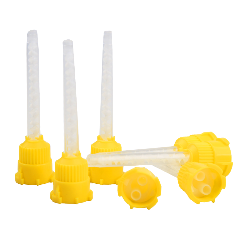 50 teile/beutel Dental Silikon Gummi Förder Mischen Kopf Einweg Abdruck Düsen Mischen Rohr Zahnmedizin Materialien Neue ankunft