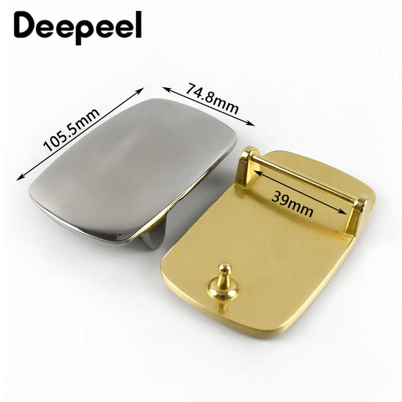 1 Máy Tính Deepeel ID39mm Cao Cấp Đồng Nam Dây Đai Khóa Số Cho 37-38Mm Thắt Lưng Đầu tự Làm Quần Jean Da Thủ Công Phụ Kiện
