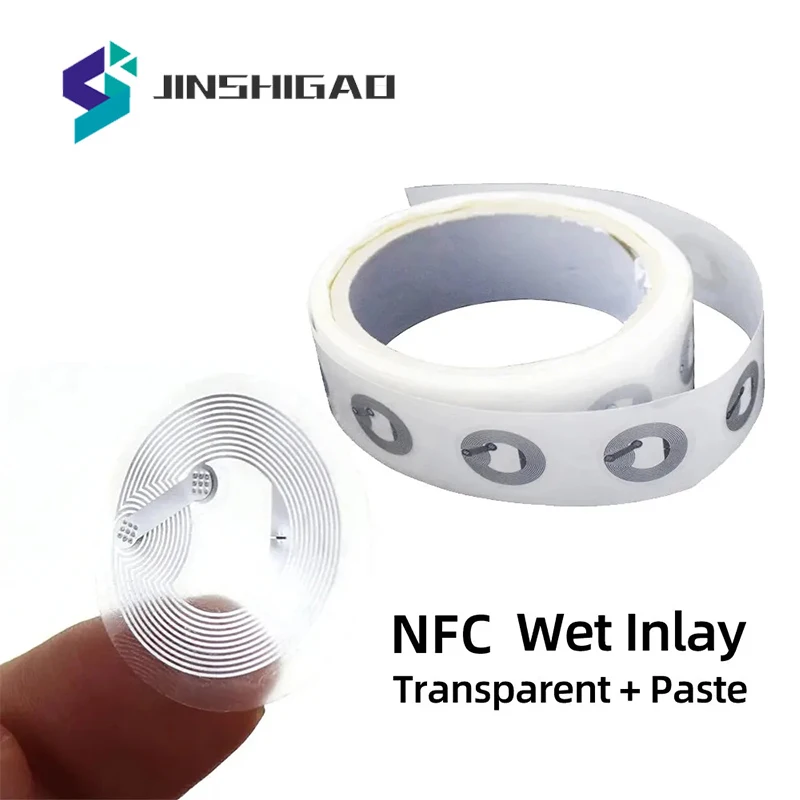 10 шт./лот, мокрая инкрустация, NFC-тег, Nfc213, этикетка 213, наклейки, бирки, значки, наклейка, наклейка 13,56 МГц для Huawei Share Ios13, ярлыки