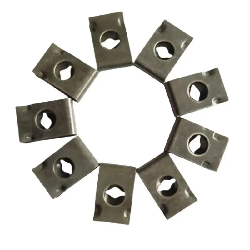 50/20/10Pcs รถรถจักรยานยนต์สกู๊ตเตอร์ Moped โลหะ Retainer U-Type คลิป ArmyGreen Self-Tapping กันชน Fastener Anti-Rust คลิป