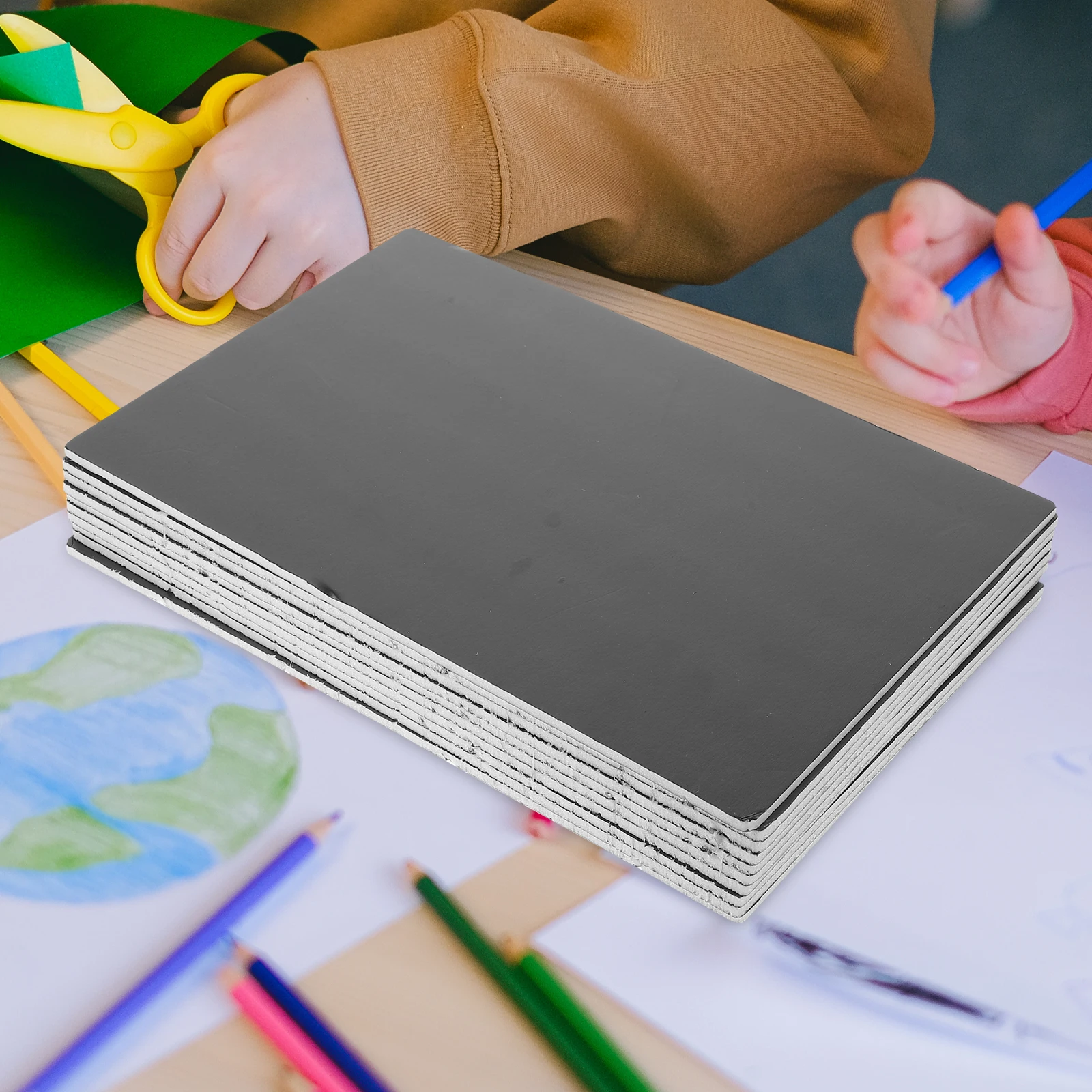  10pcs Small Poster Board  Black  Foam Board 30x20cm Foam Board Core Baking  Foam Crafts Sheet  Sheets Craft Art