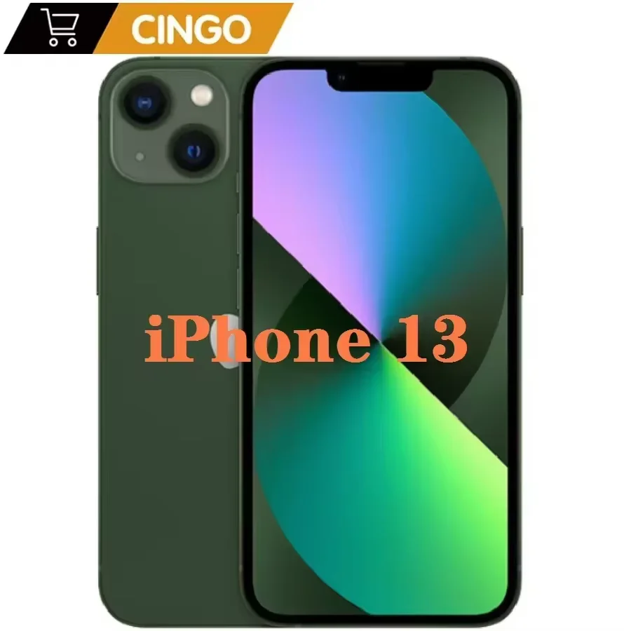 Original iPhone 13 128GB/256GB ROM desbloqueado A15 Chip IOS 5G Smartphone Face ID 6,1 "pantalla OLED iphone 13 teléfono móvil