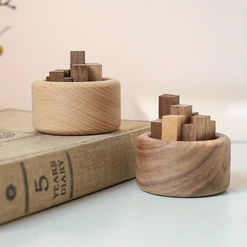 Pequeño expansor de fragancia de aceite esencial Chaidui, madera de haya, expansor de fragancia de nogal negro, decoración de aromaterapia de aceite esencial