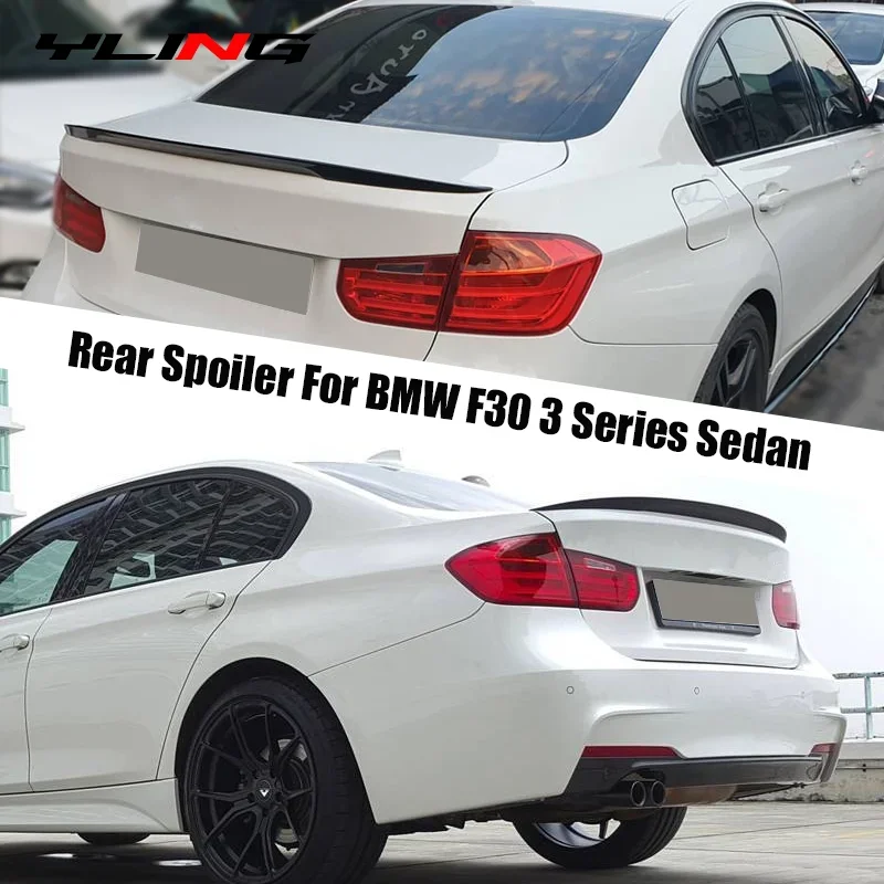 Spoiler traseiro do porta-malas para BMW Acessórios F30 Série 3 Sedan 2012-2018 Tampa do asa 320i 325i 328i 330i 335i 340i