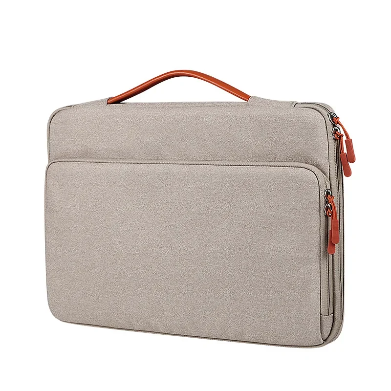 2021กระเป๋าแล็ปท็อปใหม่สีตัดกันกระเป๋าถือโน๊ตบุ๊คสำหรับ MacBook 13/14/15นิ้วกระเป๋าพกพาแล็ปท็อปกระเป๋าเอกสารกระเป๋าเดินทาง