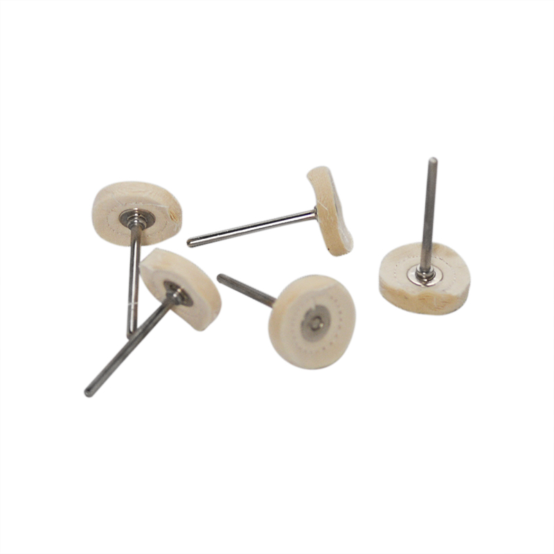 천 연마 휠 버퍼 패드, 버프 드레멜 액세서리용 면 연마 도구, 쥬얼리 연마 휠 버핑 패드, 25mm, 5 개